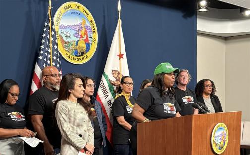 Fire Survivors Come to Sacramento