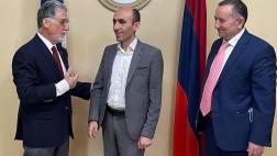 Senator Portantino Meets with Artsakh Human Rights Champion Artak Beglaryan