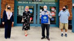 Senator Portantino Visits Balboa Elementary School in Glendale