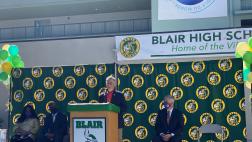 Senator Portantino Visits Blair High School 